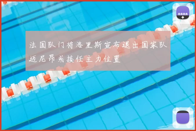 法国队门将洛里斯宣布退出国家队迈尼昂或接任主力位置